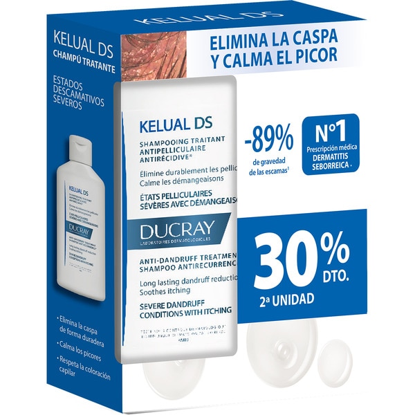 anti-dandruff shampoo for flaky scalps pack flask 100+100 ml