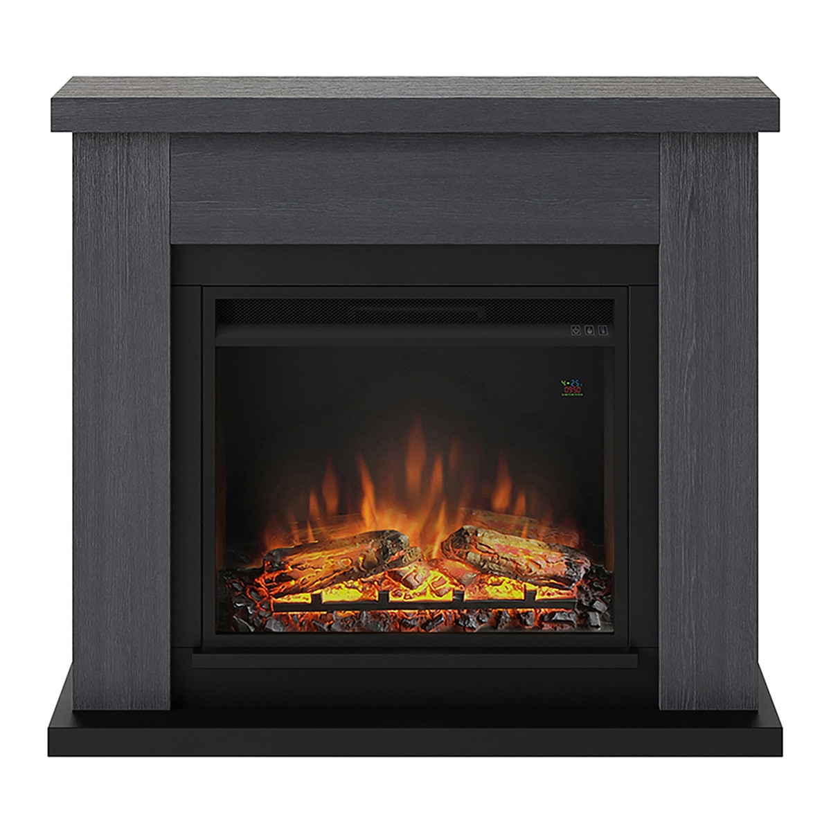 Chimenea Eléctrica Frode Gris-1