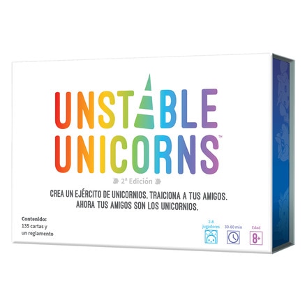 Juego de mesa Unstable Unicorns Asmodee