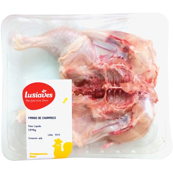 Frango para Churrasco Peso Aproximado embalagem 950 g