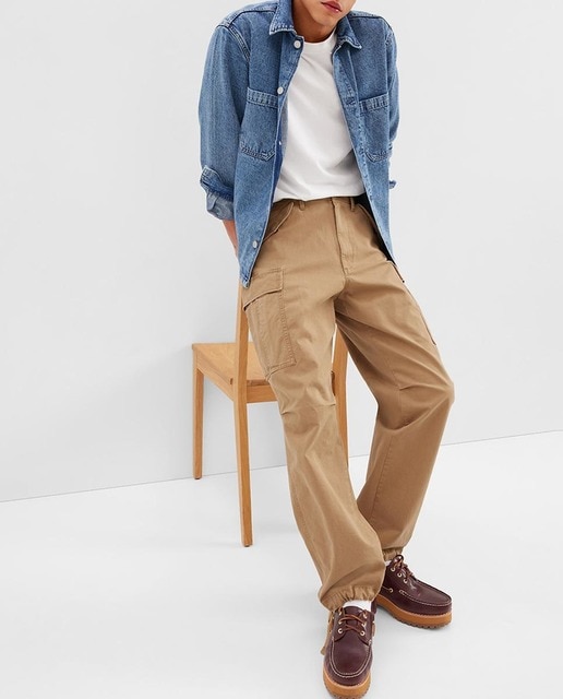 Pantalón cargo de hombre relaxed fit