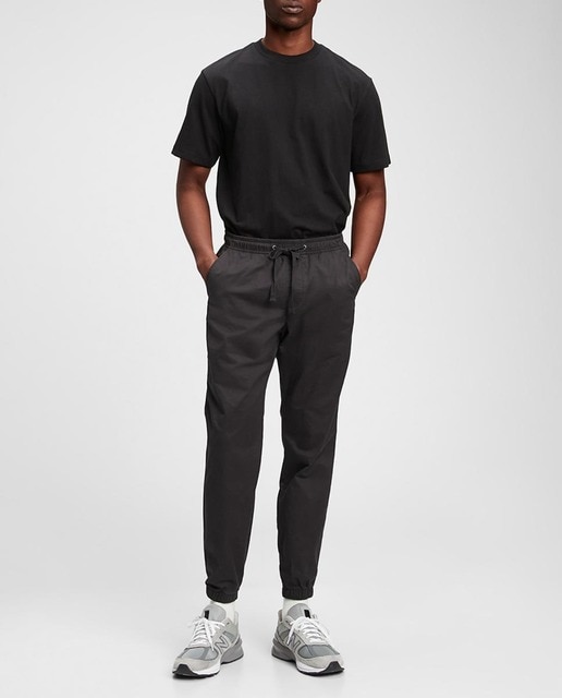 Joggers de hombre de lona ajustados
