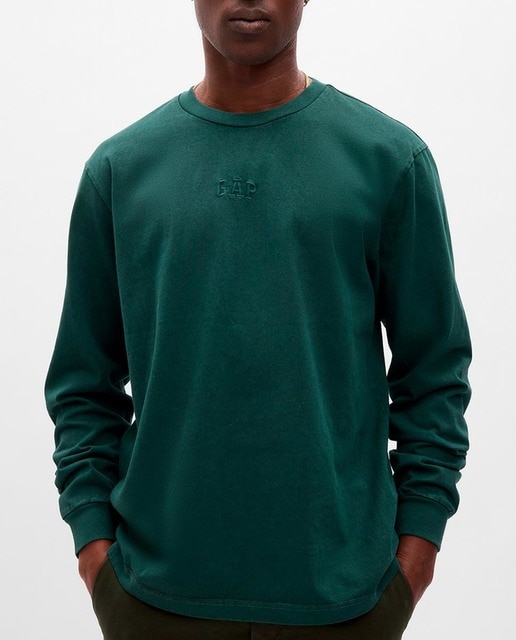 Sudadera de hombre logo bordado