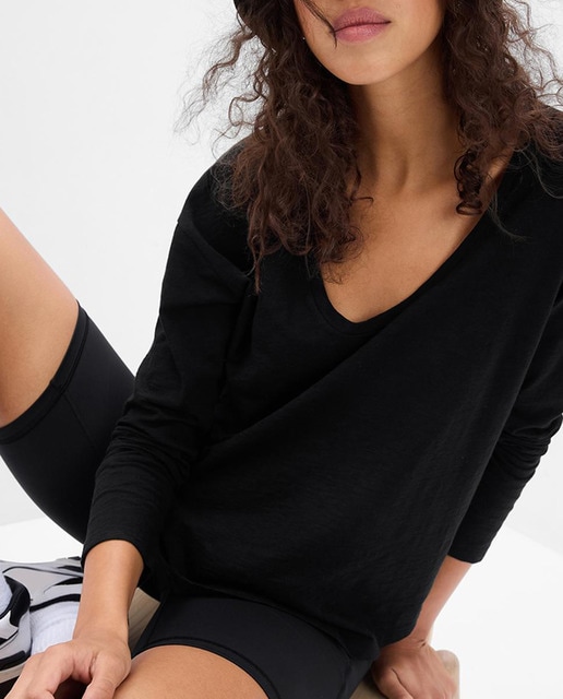 Camiseta de manga larga mujer