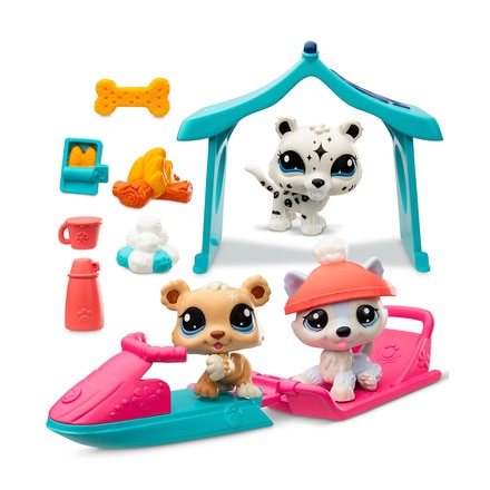 Set Mini muñecas Snow Day Littlest Pet Shop