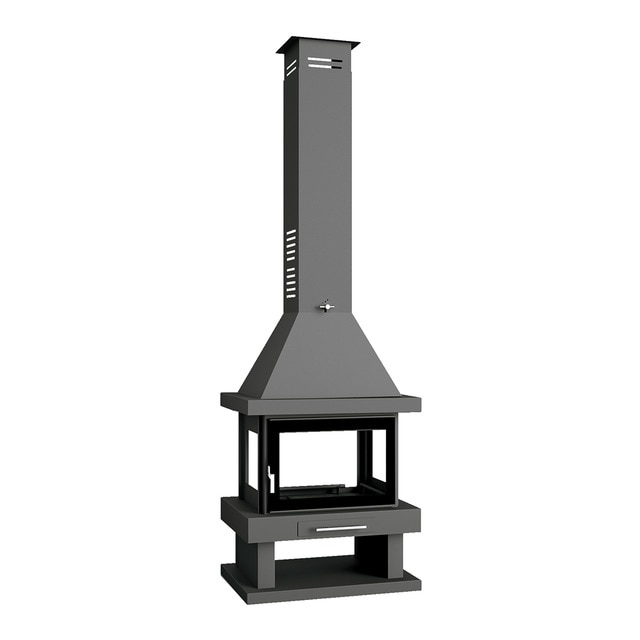Imagen de FM CALEFACCIÓN C-104 Chimenea leña 13,8 kW en OfertitasTOP