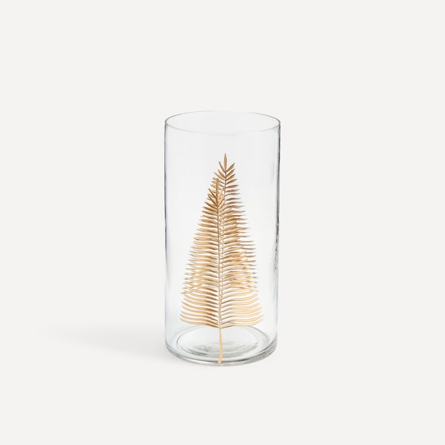 Jarrón Helecho Navidad El Corte Inglés