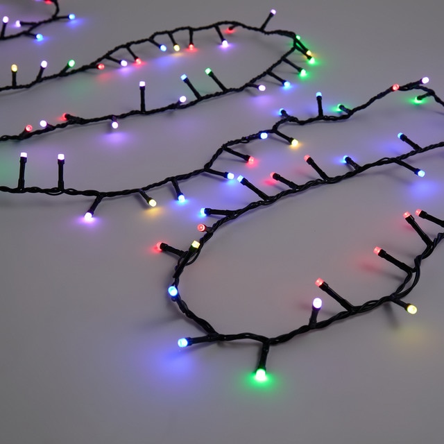 Guirnalda para árbol con luces LED multicolor para exterior Navidad El Corte Inglés