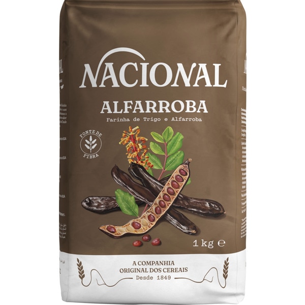 Farinha de Trigo e Alfarroba embalagem 1 kg