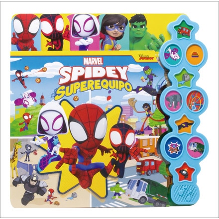 Spidey y su superequipo. Libro con 10 sonidos