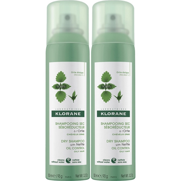 Trockenshampoo zur Reduzierung der Talgproduktion mit Brennnessel 2er-Pack Flacon 150 ml