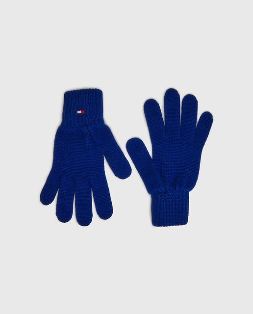 Guantes de niño de punto con bandera