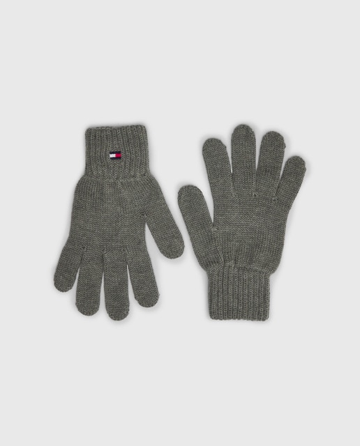 Guantes de niño de punto con bandera