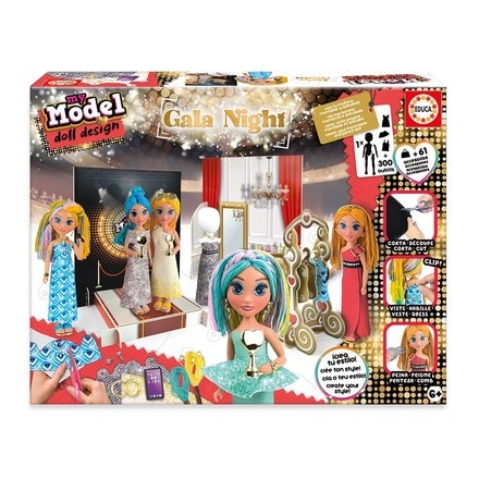 Muñeca Montable My Model Doll Noche de  Gala