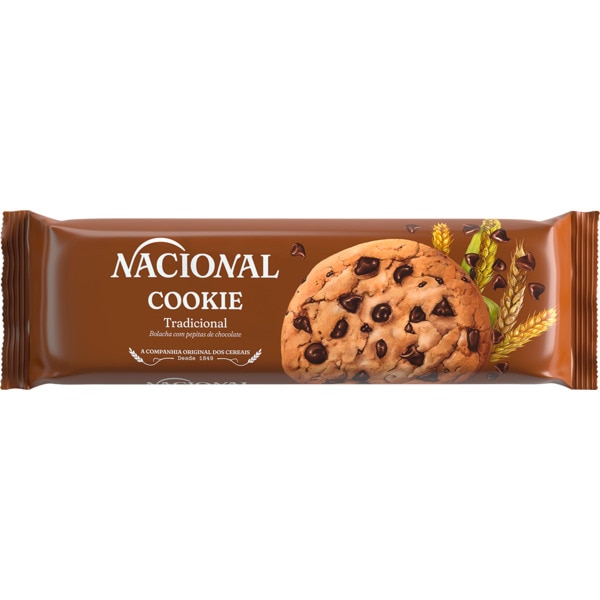 Bolachas Cookies Tradicional embalagem 150 g