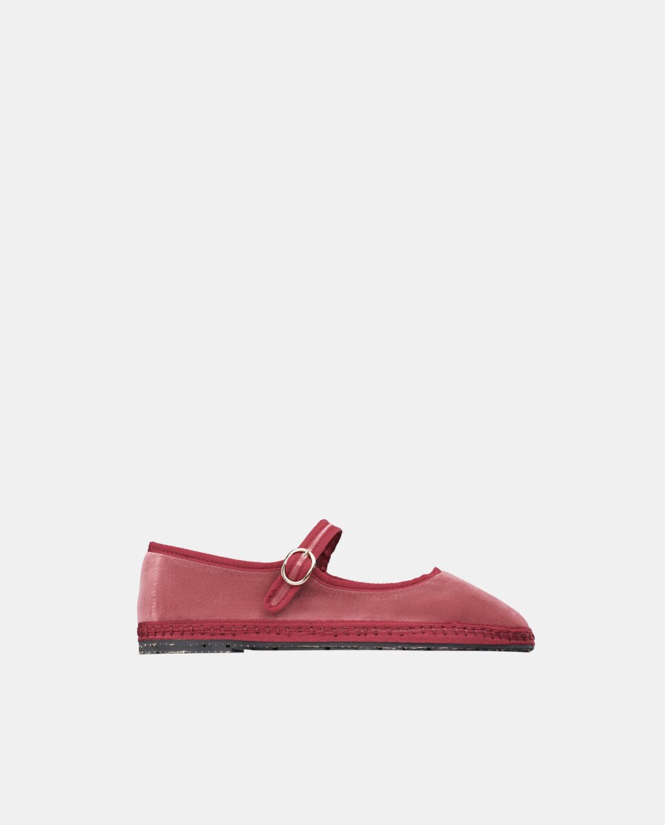 Imagem 0 de Sapatos de Presilha em Veludo