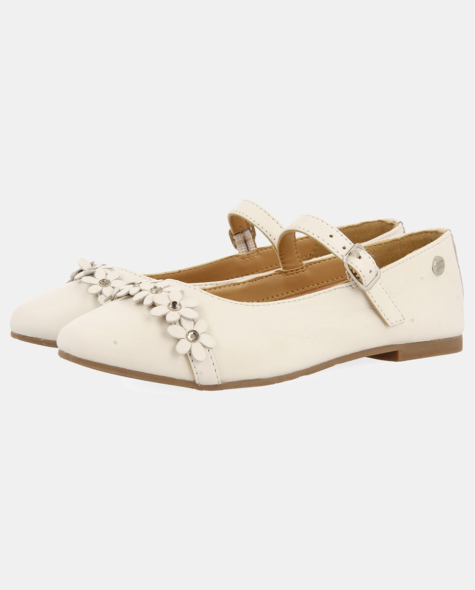 Sabrinas de Comunhão com Adorno Floral - Branco Gioseppo Branco-2
