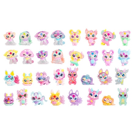 Pack figuras Crystal Forest Magic Pixlings My Magic Mixie modelos surtidos