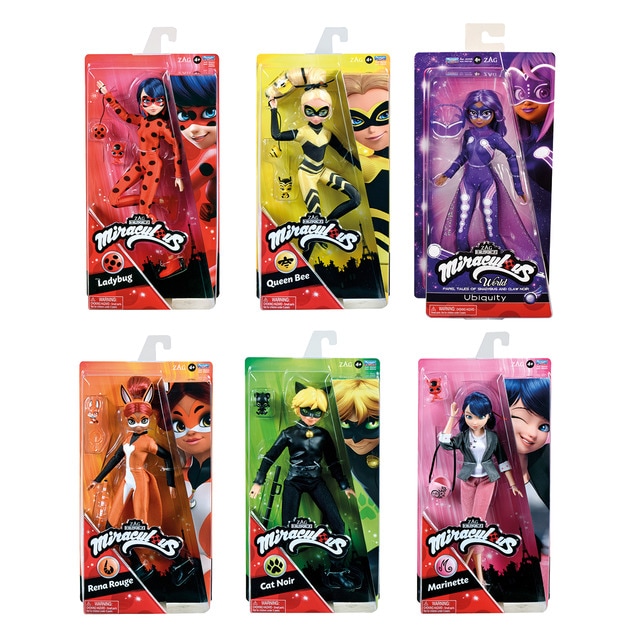 Muneca Cambia Traje Heroez Miraculous las aventuras de Ladybug Toy Partner El Corte Ingles