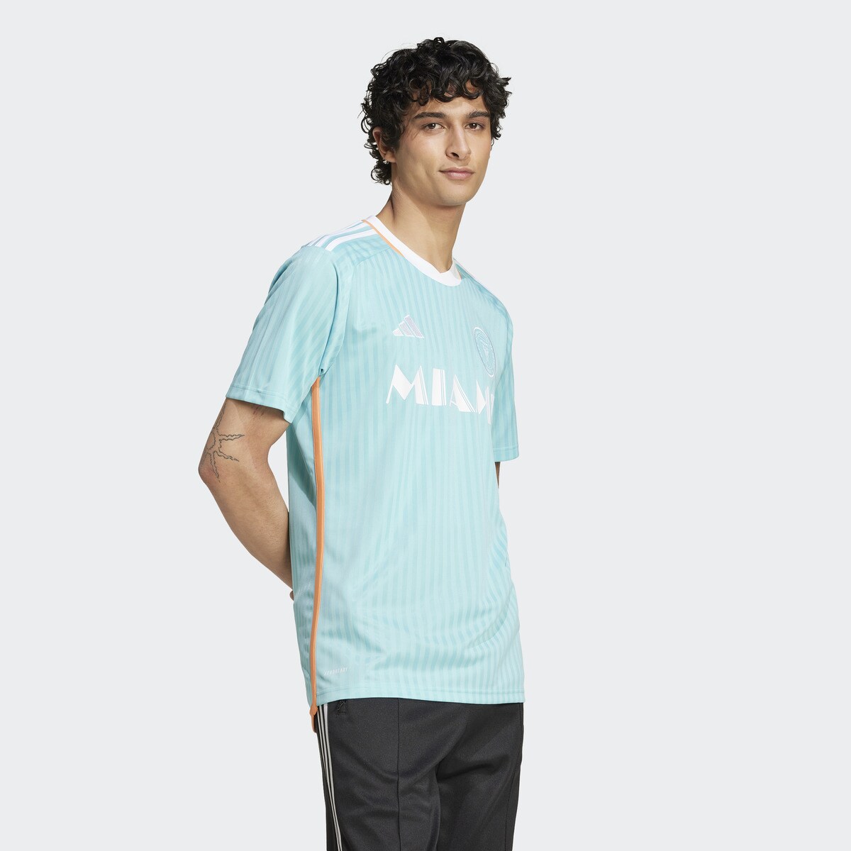 T-shirt de Homem 3.º Equipamento Inter Miami CF 24 Turquesa-5