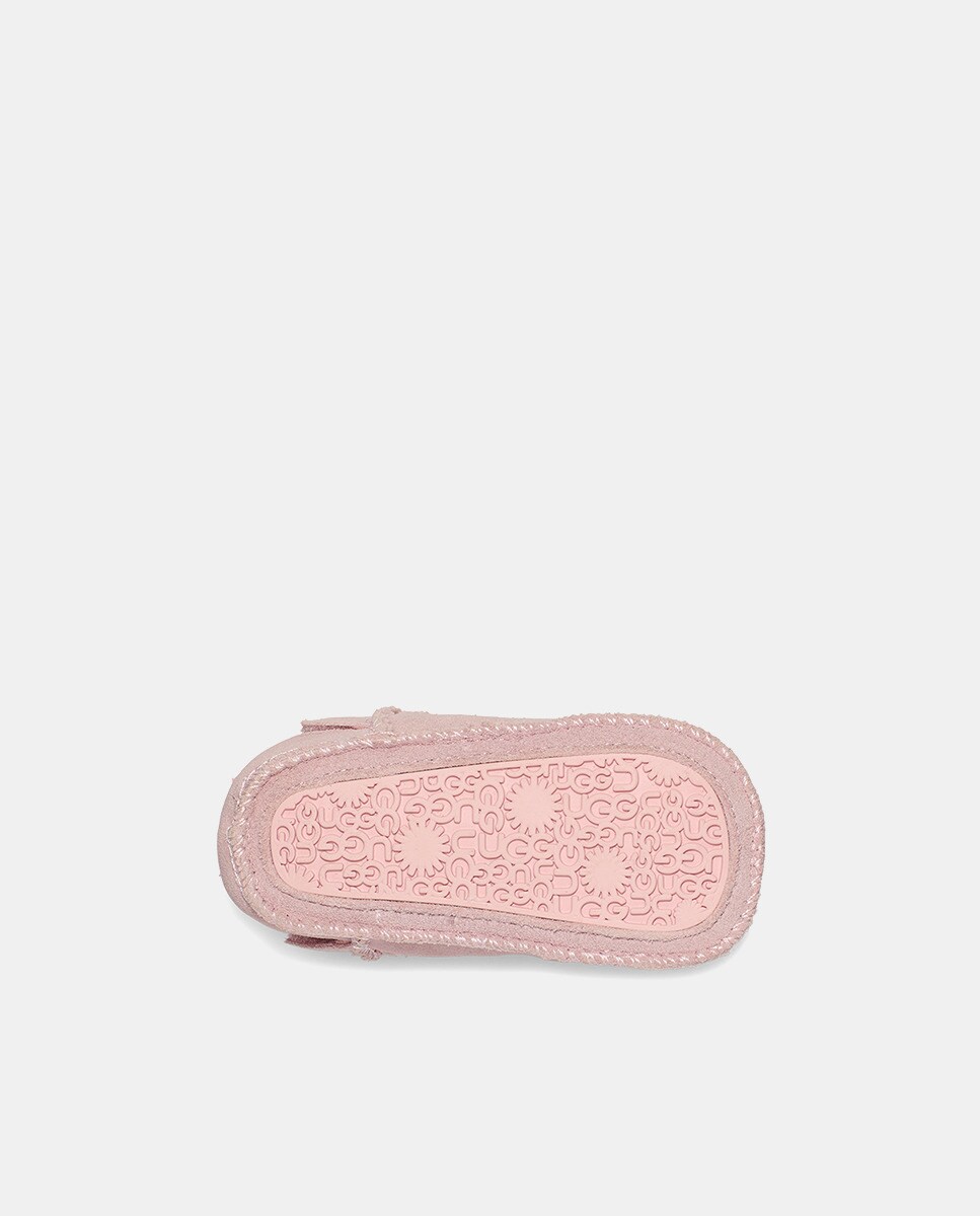 Botas de Tricot de Bebé Classic e Manta Lovey UGG Rosa-7