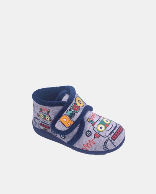 Zapatilla cerrada de casa de bebé niño