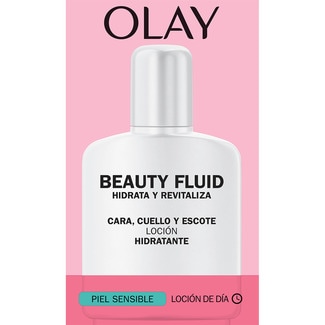 OLAY flowing day moisturising cream for face, neck and neckline flask 200 ml for sensitive skin