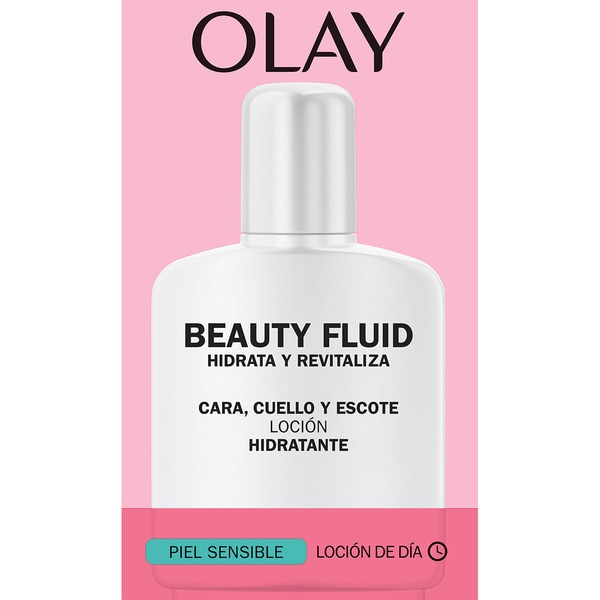 crema de día hidratante fluida para cara, cuello y escote frasco 200 ml para piel sensible
