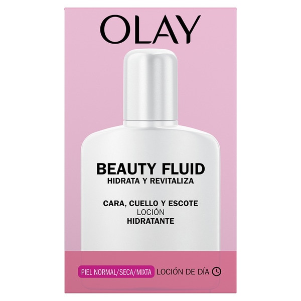 crema de día hidratante fluida para cara, cuello y escote frasco 200 ml para piel normal/seca/mixta