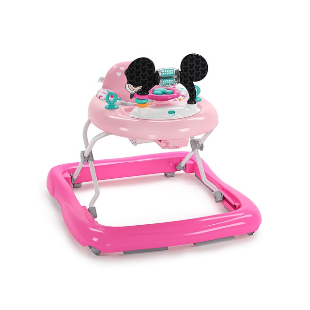 Bright Starts – MINNIE MOUSE Tiny Trek™ Andador Forever Besties™ 2-in-1 Andador.