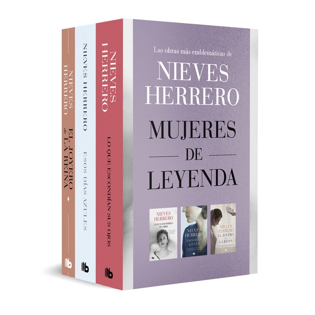 "Mujeres de leyenda (pack con: Lo que escondían sus ojos | Esos días azules | El joyero de la reina): Contiene: Lo que escondían sus ojos, Esos días a"