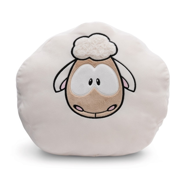 Cojín molón oveja blanco Wooly Gang NICI 35x33 centímetros.