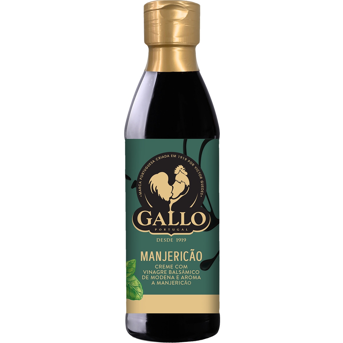 Creme com Vinagre Balsâmico d Modena e Aroma a Manjericão garrafa | 250 ml