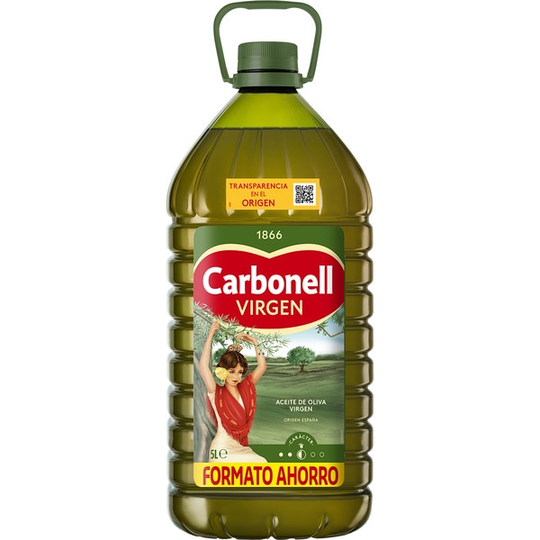 precios Carbonell Aceite De Oliva Virgen Garrafa 5 L en Hipercor