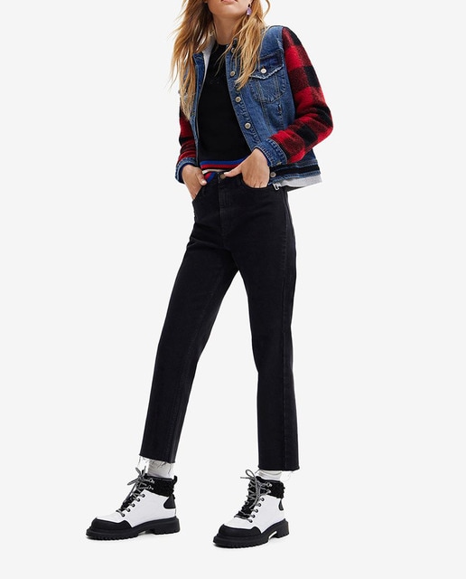 Chaqueta trucker mujer denim
