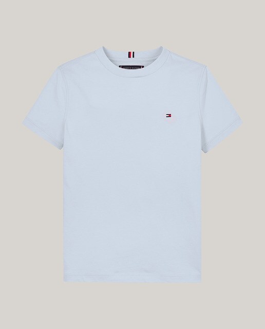 Camiseta de bebé niño de manga corta con cuello redondo