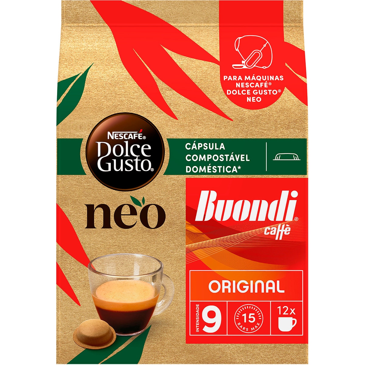 Caf Expresso Buondi Embalagem 12 Unidades Nescaf Dolce Gusto Neo caf-expresso-buondi-embalagem-12-unidades-nescaf-dolce-gusto-neo