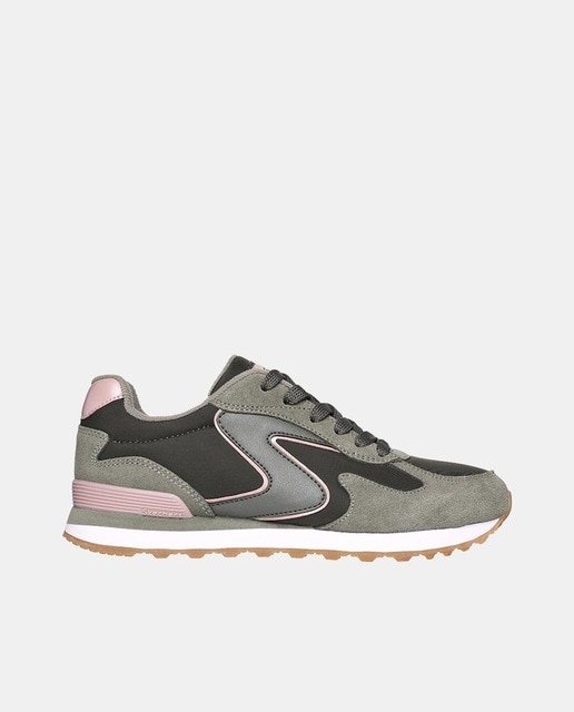 Zapatillas Sport de mujer tipo running bajas con cierre de cordones