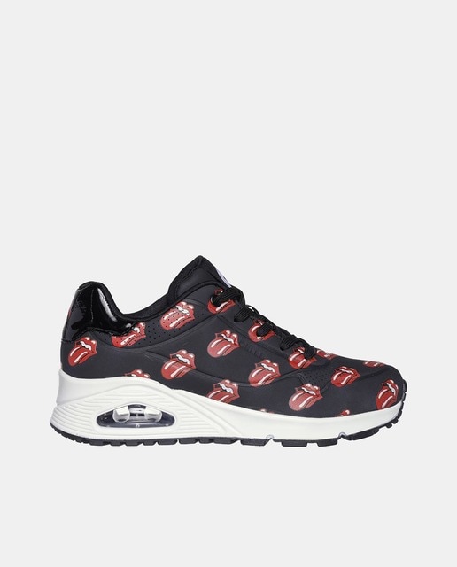 Zapatillas Skechers x Rolling Stones: Uno de mujer