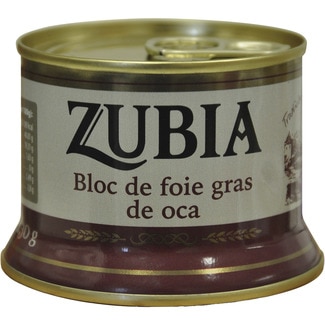 ZUBIA Gänse-Foie-Gras im Block Dose 130 g