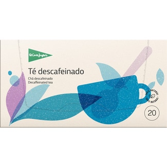 EL CORTE INGLES Koffeinfreier Tee Karton 20 Tütchen