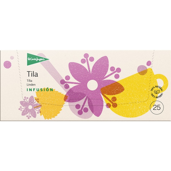 Lime blossom tea case 25 sachets