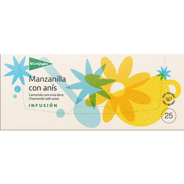 Kamillentee mit Anis Karton 25 Tütchen