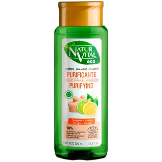 Natur Vital Shampoo Purificante Eco embalagem 300 ml