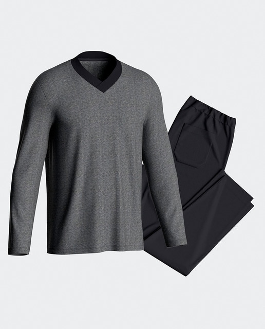 Pijama de hombre de algodón