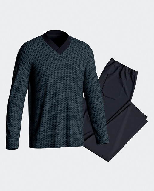 Pijama de hombre de algodón