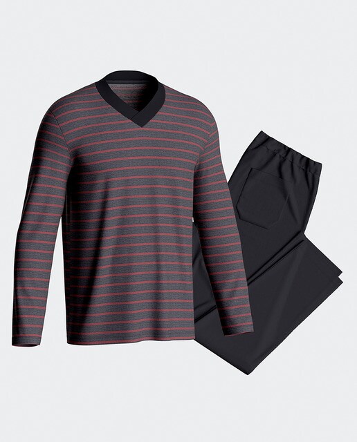 Pijama de hombre de algodón