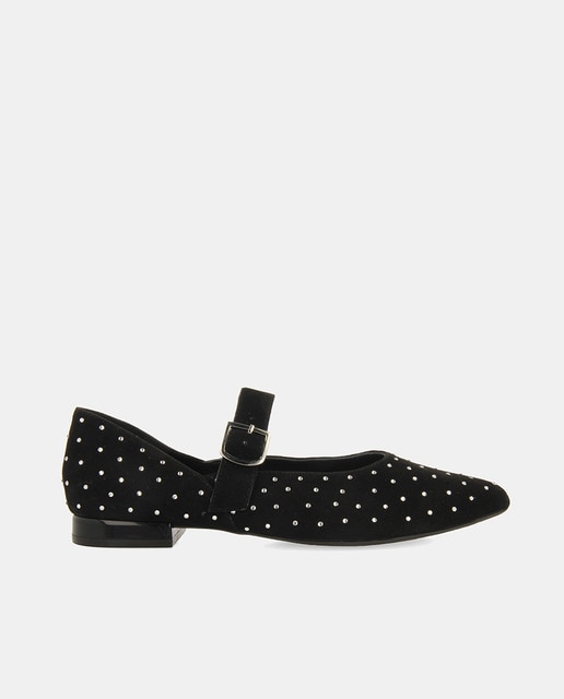 Merceditas mujer piel strass