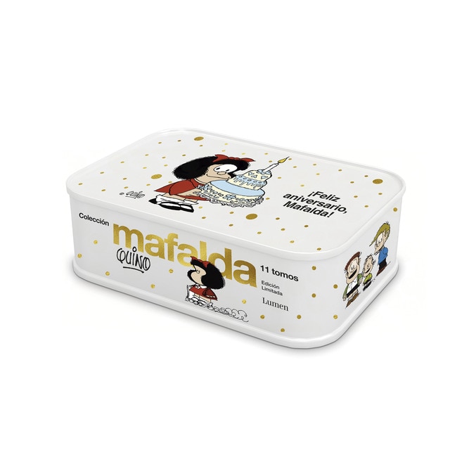 Colección Mafalda: 11 tomos en una caja de lata (edición ¡Feliz aniversario, Mafalda!)  (Tapa blanda)