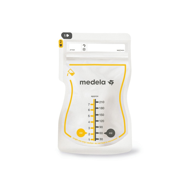 Bolsas de almacenamiento Medela para Leche Materna (50 unids.) transparente